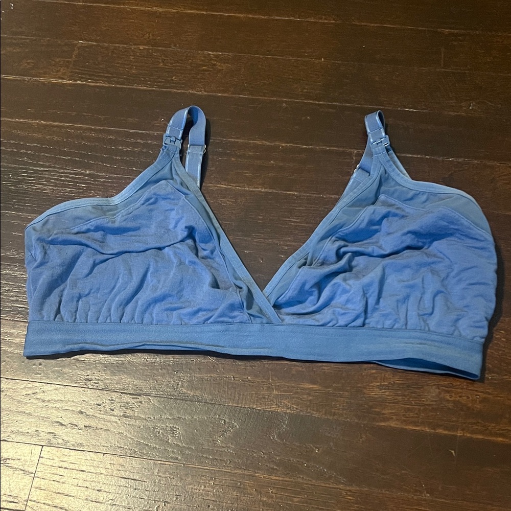 Breastfeeding Blue Women's Bralette XXXL